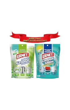 Ernet Temizlik için Karbonat 1500 G + Ernet Çamaşır Sodası 2 KG Ernet Temizlik için Karbonat 1500 G + Ernet Çamaşır Sodası 2 KG