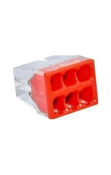 Geçmeli Buat Klemens 6 Lı 0.5 - 2.5 Mm 100 Adet Elx-2,5-6