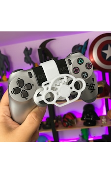 Ps4 Dualshock Gamepad Uyumlu 3d Direksiyon Aparatı Beyaz Ps4 Dualshock Gamepad Uyumlu 3d Direksiyon Aparatı Beyaz