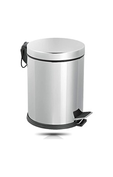 5litre krom pedallı çöp kova