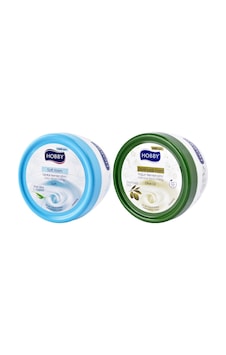 Hobby Soft Aloe Vera Özlü El ve Vücut Kremi 300 ML + Zeytinyağlı Krem 300 ML