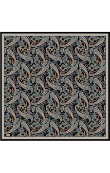 BELLİ Saf İpek Eşarp 4101d Twill İpek -3983 - 90 X 90 / Siyah Siyah BELLİ Saf İpek Eşarp 4101d Twill İpek -3983 - 90 X 90 / Siyah Siyah