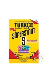 5. Sınıf Süperstart Türkçe Soru Bankası- Startfen Yayınları 5. Sınıf Süperstart Türkçe Soru Bankası- Startfen Yayınları