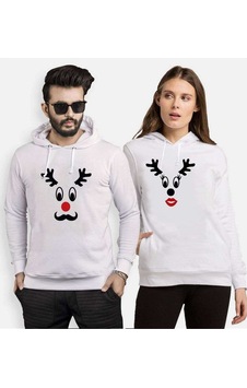 Tshirthane Geyik Sevgili Kombinleri Kapüşonlu Kombini Tshirthane Geyik Sevgili Kombinleri Kapüşonlu Kombini