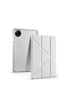 Aksesuarcim Xiaomi Pad Se 8.7 İle Uyumlu Kılıf Silikon Yumuşak Kalem Bölmeli Esnek 4 Farklı Stand Olabilen Tablet Kılıfı Gri Sku: Zeusb0fhj7fg79 Arka Kapak