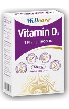 Wellcare Vitamin D3-1000 Iu 30 Ml Sprey Wellcare Vitamin D3-1000 Iu 30 Ml Sprey