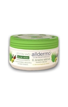 Alldermo Aloe Vera Zeytinyağı El Bakım Kremi 150 ML Alldermo Aloe Vera Zeytinyağı El Bakım Kremi 150 ML