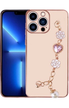 Apple iPhone Uyumlu 13 Pro El Tutamaçlı Kamera Korumalı Zore Taka Silikon Kapak pembe Apple iPhone Uyumlu 13 Pro El Tutamaçlı Kamera Korumalı Zore Taka Silikon Kapak pembe