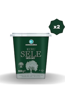 Marmarabirlik Zeytin 381-410 Lüks Kuru Sele Pet 800 Gr- 2 Adet