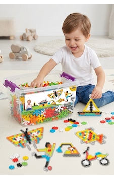 Eğitici 500 Parça Çiçek Puzzle Kutulu Yapı Blokları Zeka Geliştirici Oyuncak Seti 3+ Yaş Eğitici 500 Parça Çiçek Puzzle Kutulu Yapı Blokları Zeka Geliştirici Oyuncak Seti 3+ Yaş
