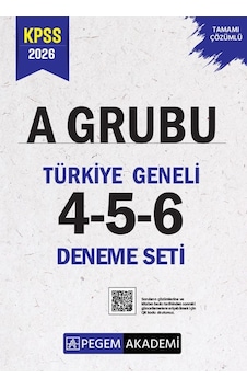 Pegem 2026 Kpss A Grubu Türkiye Geneli 3 Deneme 4-5-6 Pegem Akademi Yayınları Pegem 2026 Kpss A Grubu Türkiye Geneli 3 Deneme 4-5-6 Pegem Akademi Yayınları