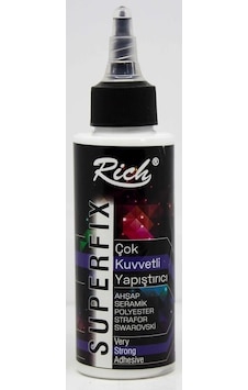 Rich Superfix Çok Kuvvetli Yapıştırıcı 120Cc Rich Superfix Çok Kuvvetli Yapıştırıcı 120Cc