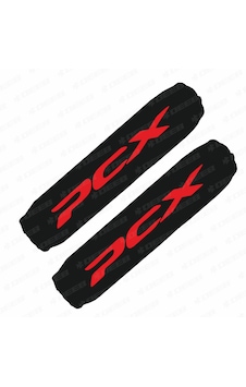 Pcx Baskılı Amortisör Çorabı Kılıfı Kırmızı Pcx Baskılı Amortisör Çorabı Kılıfı Kırmızı