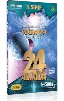Sınav 11.Sınıf Coğrafya 24 Adımda Özel Konu Anlatımlı Soru Bankası -  Sınav Dergisi Yayınları