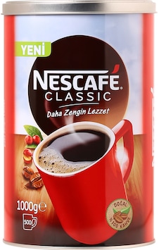 Nescafe Classic Hazır Kahve Teneke 1 KG Nescafe Classic Hazır Kahve Teneke 1 KG