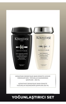 Kérastase Densifique Homme Şampuan 250 Ml & Densifique Bain Yoğunluk Kazandıran Şampuan 250 Ml Kérastase Densifique Homme Şampuan 250 Ml & Densifique Bain Yoğunluk Kazandıran Şampuan 250 Ml