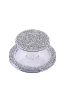 Simli Popsocket Telefon Tutacağı Magsafeli Tutucu P Soket 15 Telefon Standı Gümüş Simli Popsocket Telefon Tutacağı Magsafeli Tutucu P Soket 15 Telefon Standı Gümüş