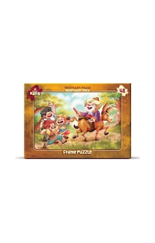 Art Çocuk Puzzle 48 Parça Nasreddin Hoca Çerçeveli Yapboz Art Çocuk Puzzle 48 Parça Nasreddin Hoca Çerçeveli Yapboz