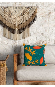 Meşe Palamudu Desenli Çift Yön Dijital Baskılı Dekoratif Kırlent Kılıfı Yastık Kılıfı 39x39cm Çok Renkli Meşe Palamudu Desenli Çift Yön Dijital Baskılı Dekoratif Kırlent Kılıfı Yastık Kılıfı 39x39cm Çok Renkli