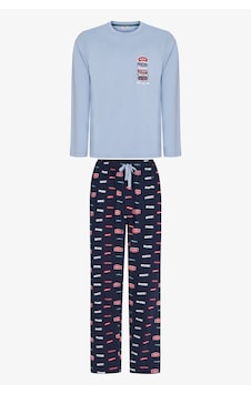 Penti Erkek Aurora Station Geometrik Desenli Pantolon Uzun Kollu Pijama Takımı Çok Renkli Penti Erkek Aurora Station Geometrik Desenli Pantolon Uzun Kollu Pijama Takımı Çok Renkli