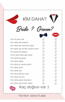 Gelin Mi Damat Mı Soru Kartı Düğün Nişan Bekarlığa Veda Kartlar Gelin Mi Damat Mı Soru Kartı Düğün Nişan Bekarlığa Veda Kartlar