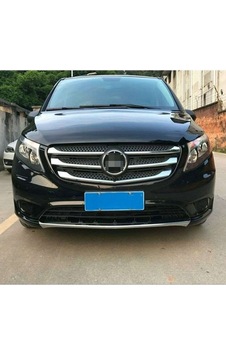 Mercedes Vito W447 2014 Sonrası Ön Tampon Alt Koruma Krom