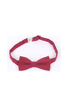 Minipomes Unisex Standart Boy Çocuk Papyonu Mat Bordo Minipomes Unisex Standart Boy Çocuk Papyonu Mat Bordo