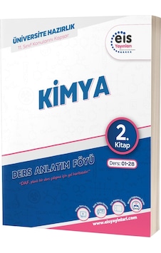 Eis Yks Daf Kimya 2. Kitap Mavi Seri Ders Anlatım Föyü Eis Yks Daf Kimya 2. Kitap Mavi Seri Ders Anlatım Föyü