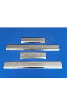 Opel Astra H Krom Kapı Eşiği 2004-2013 4 Parça Paslanmaz Çelik Opel Astra H Krom Kapı Eşiği 2004-2013 4 Parça Paslanmaz Çelik