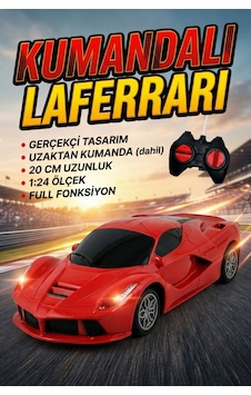 1:24 Ölçek Full Fonksiyon Uzaktan Kumandalı Gerçekçi Spor Yarış Arabası 20 Cm Kırmızı 1:24 Ölçek Full Fonksiyon Uzaktan Kumandalı Gerçekçi Spor Yarış Arabası 20 Cm Kırmızı