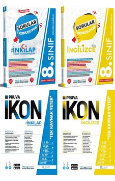 Pruva Akademi 8. Sınıf İnkılap Tarihi + İngilizce Defter + Soru Seti 4 Kitap 2023 Pruva Akademi 8. Sınıf İnkılap Tarihi + İngilizce Defter + Soru Seti 4 Kitap 2023