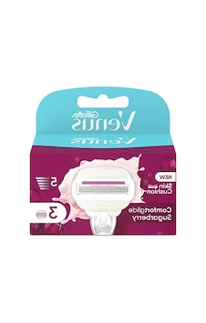 Gillette Venus Comfortglide Sugarberry Yedek Bıçak, Kadınlar İçin, 5 Bıçaklı, 3 Adet Gillette Venus Comfortglide Sugarberry Yedek Bıçak, Kadınlar İçin, 5 Bıçaklı, 3 Adet