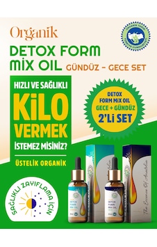 Mix Oil Gece-gündüz Diyet &  Yağı 100 Ml Organik Sertifikalı Soğuk Pres Bitkisel Karışım Katkısız Doğal 100 ML
