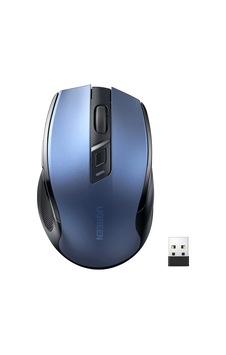 Ugreen 4000 Dpı Ergonomik Sessiz Kablosuz Optik Mouse, Mavi, 15064 - Ugreen 4000 Dpı Ergonomik Sessiz Kablosuz Optik Mouse, Mavi, 15064 -