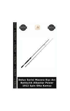 Delux Serisi Macera Kıyı Avı Balıkçılık Albastar Power 1912 Spin Olta Kamışı 220cm Delux Serisi Macera Kıyı Avı Balıkçılık Albastar Power 1912 Spin Olta Kamışı 220cm