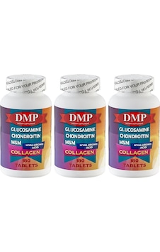 Dmp Glucosamine Chondroitin Msm Hyaluronic Acid Collagen 3 x 180 Tablet Dmp Glucosamine Chondroitin Msm Hyaluronic Acid Collagen 3 x 180 Tablet