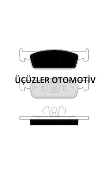 Clio4 Dacia Sandero Ön Fren Balatası 410602581R 410605612R