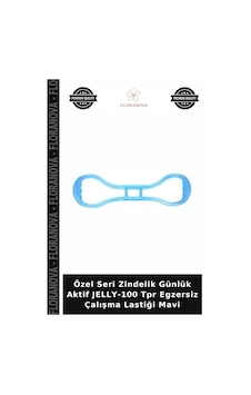 Özel Seri Zindelik Günlük Aktif Jelly-100 Tpr Egzersiz Çalışma Lastiği Mavi Özel Seri Zindelik Günlük Aktif Jelly-100 Tpr Egzersiz Çalışma Lastiği Mavi