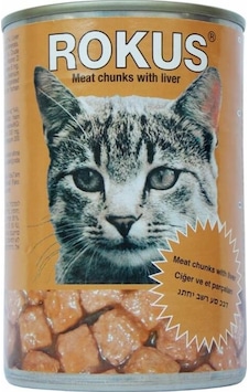 Rokus Ciğerli Konserve Yetişkin Kedi Maması 410 G Rokus Ciğerli Konserve Yetişkin Kedi Maması 410 G