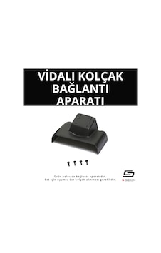 S-dizayn Ford Focus 3 Abs Vidalı Kol Dayama Kolçak Alt Adaptör 2011-2014 A+kalite