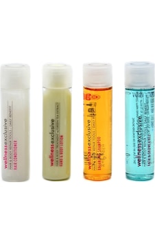 Wellness Exclusive Saç ve Vücut Bakım Seti 4 x 35 ML Wellness Exclusive Saç ve Vücut Bakım Seti 4 x 35 ML