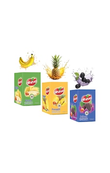Altunsa Muz Ananas Dut Aromalı Toz İçecek 3'lü 24 x 9 G Altunsa Muz Ananas Dut Aromalı Toz İçecek 3'lü 24 x 9 G