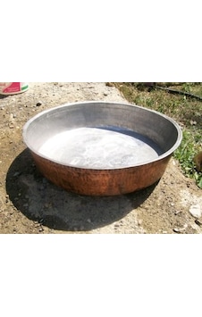 ESKİ BAKIR TAVA-LEGEN 54*11 CM