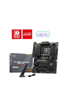 Msı Mag B850 Tomahawk Wıfı Ddr5 8200mhz 1xhdmı 4xm.2 Atx Am5 Amd Am5 9000/8000/7000 Serileri İle Uyumlu