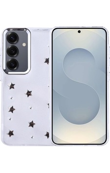 Samsung Uyumlu Galaxy S24 Kılıf Airbag Tasarımlı Simli Şeffaf Zore Kutup Kapak Yıldız Samsung Uyumlu Galaxy S24 Kılıf Airbag Tasarımlı Simli Şeffaf Zore Kutup Kapak Yıldız