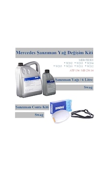 Swag Mercedes C W204 E W210 Mb 236.14 Otomatik Şanzıman Yağ Seti Swag Mercedes C W204 E W210 Mb 236.14 Otomatik Şanzıman Yağ Seti