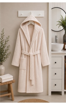 Doğa Kapüşonlu Unisex Bornoz 330 Gsm Yumuşak Dokulu Banyo Bornozu, Cepli, Kadın & Erkek, S/m - L/xl - 2xl - 3xl Bej Doğa Kapüşonlu Unisex Bornoz 330 Gsm Yumuşak Dokulu Banyo Bornozu, Cepli, Kadın & Erkek, S/m - L/xl - 2xl - 3xl Bej