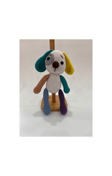 El Yapımı Amigurumi Köpek Oyuncak Renkli Kulak Örgü Bebek & Çocuk Hediyesi 21cm Sarı + Turkuaz Kulak El Yapımı Amigurumi Köpek Oyuncak Renkli Kulak Örgü Bebek & Çocuk Hediyesi 21cm Sarı + Turkuaz Kulak