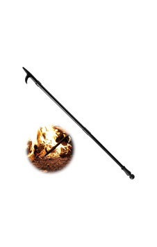 Ateş Çekirdeği İçin Ateş Poker 116 Cm Ekstra Uzun Taşınabilir Kamp Ateşi Poker Şömine, Kamp, Odun Sobası, Dı Ateş Çekirdeği İçin Ateş Poker 116 Cm Ekstra Uzun Taşınabilir Kamp Ateşi Poker Şömine, Kamp, Odun Sobası, Dı