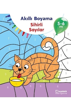 Akıllı Boyama-Sihirli Sayılar 5-6 Yaş- Uçanbalık Yayıncılık